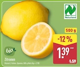 Zitronen von Naturland im aktuellen ALDI Nord Prospekt