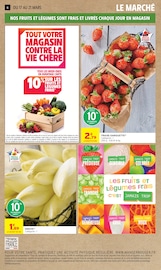 Promos Fraise dans le catalogue "MERVEILLEUSES PÂQUES" de Intermarché Express à la page 6