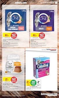 Promotion Litière agglomérante chat dans le prospectus Intermarché Super, valable du 23/06/2026 au 05/07/2026 Promo Litière agglomérante chat dans le catalogue Intermarché Super du moment à la page 37