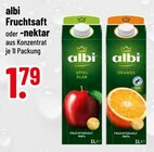 Äpfel im Trinkgut Prospekt Fruchtsaft Apfel Klar von albi im aktuellen Trinkgut Prospekt für 1,79 €