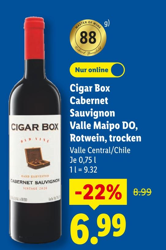 Cabernet Sauvignon Valle Maipo DO, Rotwein, trocken
