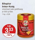 Imker-Honig im V-Markt Prospekt Imker-Honig von Bihophar im aktuellen V-Markt Prospekt für 3,33 €