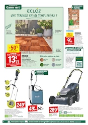 Promos Tondeuse à gazon électrique sans fil dans le catalogue "NOS PROMOS POUR LES BEAUX JOURS" de Gamm vert à la page 6