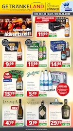 Bier im Getränkeland Prospekt in Neustrelitz Aktueller Getränkeland Prospekt mit Bier, "Die Getränkekönner", Seite 1