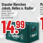 Bierchen Jakob, Helles o. Radler Angebote von Stauder bei Trinkgut Borken für 14,99 €