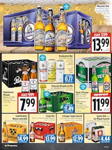 Bier im EDEKA Prospekt "Aktuelle Angebote" mit 16 Seiten (Gießen)