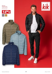 Herren Steppjacke Angebot & Preis im aktuellen KiK Prospekt Herren Steppjacke Angebot im aktuellen KiK Prospekt auf Seite 9