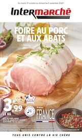 Catalogue Supermarchés Intermarché en cours à La Roque-d'Anthéron et alentours, "FOIRE AU PORC ET AUX ABATS", 20 pages, 29/10/2024 - 03/11/2024