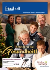 Aktueller Sanitätshaus Friedhoff GmbH & Co. KG Sanitätshäuser Prospekt in Brilon und Umgebung, "Schenken Sie Gesundheit!" mit 6 Seiten, 12.11.2025 - 31.01.2026