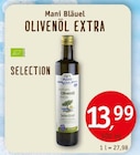 Aktuelles Olivenöl Extra Angebot bei Erdkorn Biomarkt in Hamburg ab 13,99 €