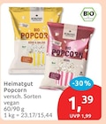 Bio Popcorn von Heimatgut im aktuellen budni Prospekt