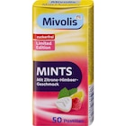 Pastillen, Mints Zitrone-Himbeere, zuckerfrei von Mivolis für 1,25 € bei dm-drogerie markt im Angebot Pastillen, Mints Zitrone-Himbeere, zuckerfrei von Mivolis im aktuellen dm-drogerie markt Prospekt