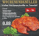 Aktuelles Schweine-Schwenksteaks Angebot bei EDEKA in Bergisch Gladbach ab 0,88 €