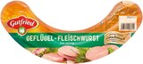 Hähnchen-Fleischwurst oder Geflügel-Fleischwurst von Gutfried im aktuellen REWE Prospekt für 2,49 €