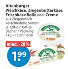 Frischkaese im V-Markt Prospekt Weichkäse von Altenburger im aktuellen V-Markt Prospekt für 1,99 €