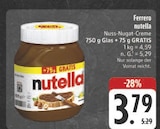 nutella im Angebot bei EDEKA in Hof nutella Angebote von Ferrero bei EDEKA Hof für 3,79 €