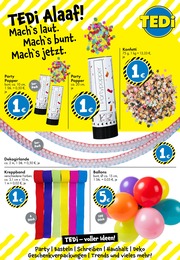 TEDi Silvester im Prospekt 