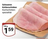 Kohlschinken Angebote von Schwamm bei GLOBUS Hürth für 1,59 €