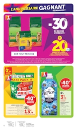 Prix et réduction Lessive dans le prospectus U Express en cours Offre Lessive dans le catalogue U Express du moment à la page 6