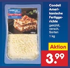 Amerikanische Fertiggerichte von Condeli für 3,99 € bei Netto Marken-Discount im Angebot Amerikanische Fertiggerichte von Condeli im aktuellen Netto Marken-Discount Prospekt