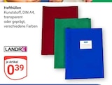 Hefthüllen bei GLOBUS im Prospekt "" für 0,39 €