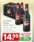 Porter Kirsch im Getränkeland Prospekt zum Preis von 14,99 €
