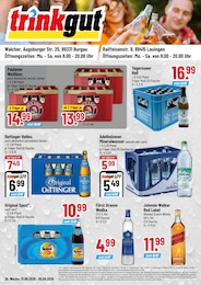 Discounter Prospekt von Trinkgut Leipheim Trinkgut Prospekt: "Aktuelle Angebote", 4 Seiten, 31.08.2026 - 05.09.2026