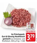 Hackfleisch gemischt Angebote von Gut & Günstig bei EDEKA Singen für 3,79 €