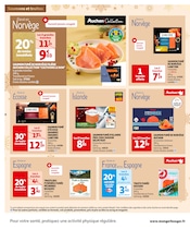 Promos Truite fumée dans le catalogue "Réveillons Noël : Tous les plaisirs de la table à petits prix" de Auchan Supermarché à la page 8