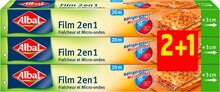 Film 2 en 1 Albal - Supermarchés Match à Calais Film 2 en 1 Albal en promo chez Supermarchés Match Calais à 5,50 €