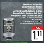 Whiskey im Angebot bei EDEKA in Hoyerswerda Whiskey Angebote von George Washington bei EDEKA Hoyerswerda für 1,11 €
