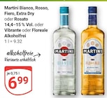 Bianco im Angebot bei GLOBUS in Herne Bianco Angebote von Martini bei GLOBUS Herne für 6,99 €