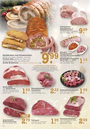 E center Rindfleisch im Prospekt 