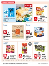 Prix et réduction Alimentation dans le prospectus Auchan Supermarché en cours Offre Alimentation dans le catalogue Auchan Supermarché du moment à la page 6