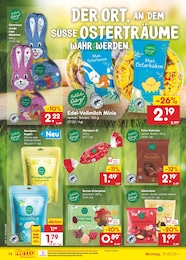 Netto Marken-Discount Osterdekoration im Prospekt 