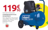 Promo Compresseur hc65 scheppach à 119,90 € dans le catalogue Mr.Bricolage à Fleurieux-sur-l'Arbresle