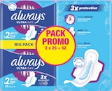 Serviettes hygiéniques ultra long plus - ALWAYS - Intermarché Hyper Serviettes hygiéniques ultra long plus - ALWAYS à 4,87 € dans le catalogue Intermarché Hyper