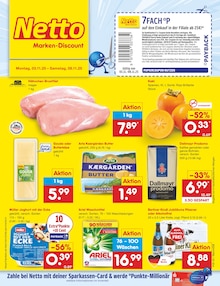 Netto Marken-Discount Prospekt der Woche "Aktuelle Angebote" Seite 1, 03.11.2025 bis 08.11.2025 für Löwenberger Land Aktueller Netto Marken-Discount Prospekt "Aktuelle Angebote" Seite 1 von 63 Seiten für Löwenberger Land