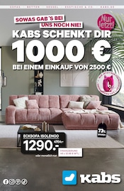 Aktueller Kabs Möbel & Einrichtung Prospekt in Holm und Umgebung, "1000€ GESCHENKT!" mit 52 Seiten, 27.06.2025 - 24.07.2025