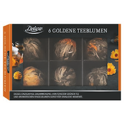 6 Goldene Teeblumen