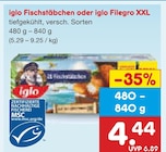 Aktuelles Fischstäbchen oder Filegro XXL Angebot bei Netto Marken-Discount in Aachen ab 4,44 €