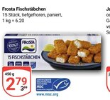Fischstäbchen Angebote von Frosta bei GLOBUS Frechen für 2,79 €