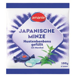 Ingwer Hustenbonbons gefüllt