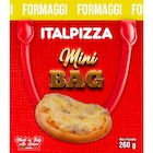 Pizza Mini Bag Fromages Surgelées Italpizza en promo chez Auchan Hypermarché Montpellier à 1,88 €