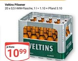Aktuelle Veltins Angebote bei GLOBUS in Weimar Aktuelles Pilsener Angebot bei GLOBUS in Weimar ab 10,99 €