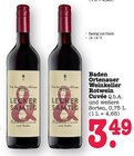 Rotwein Cuvée im Angebot bei E center in Wiesbaden Rotwein Cuvée Angebote von Baden Ortenauer Weinkeller bei E center Wiesbaden für 3,49 €