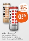 Energy im Angebot bei tegut in Wetzlar Energy Angebote von effect bei tegut Wetzlar für 0,79 €