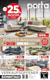 porta Möbel Prospekt "Polster Aktionstage" für Hamburg, 4 Seiten, 25.10.2026 - 01.11.2026