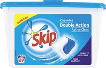 Lessive capsules double action* - Casino Supermarchés à Lille Lessive capsules double action* en promo chez Casino Supermarchés Lille à 6,15 €