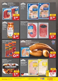 Wurst im Netto Marken-Discount Prospekt "Aktuelle Angebote" mit 59 Seiten (Nürnberg)